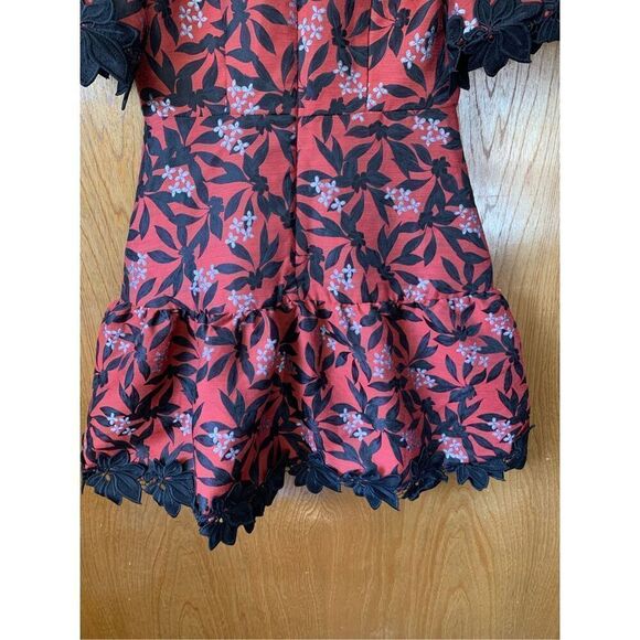 La Maison Talulah Viletta Mini Dress Rust, Black Size XS‎ - Picture 9 of 12